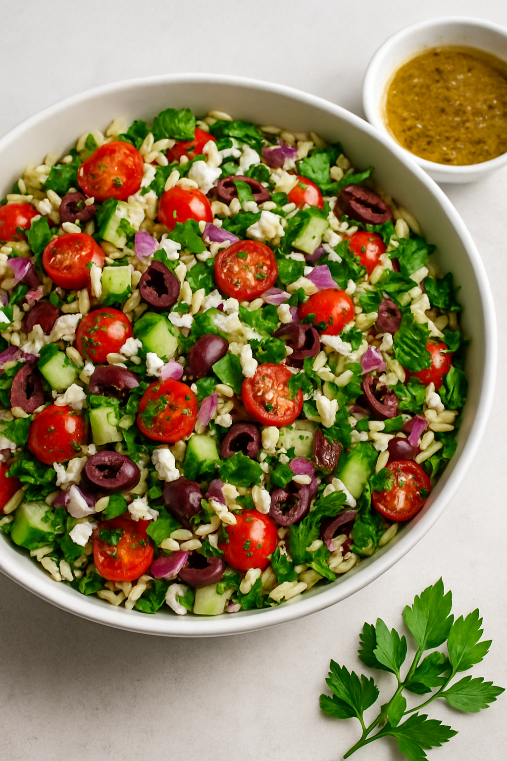 Read more about the article Greek Orzo Salad