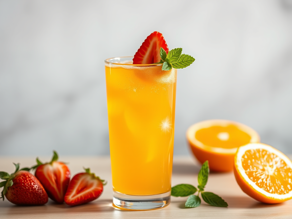 Read more about the article Orange Ice Mocktail
