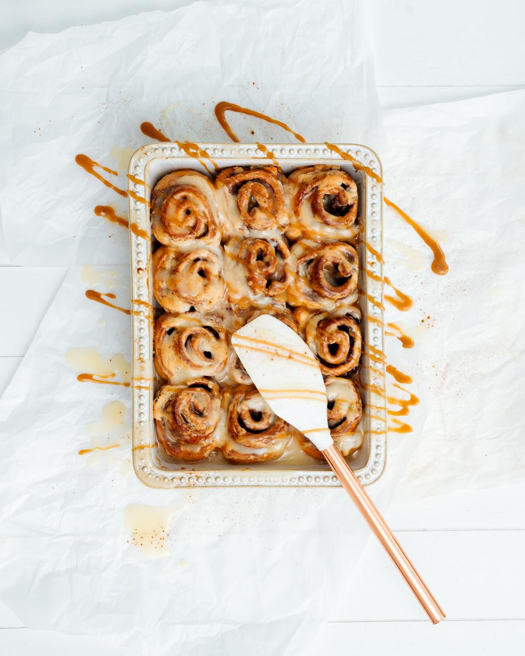Ice Cream Cinnamon Rolls