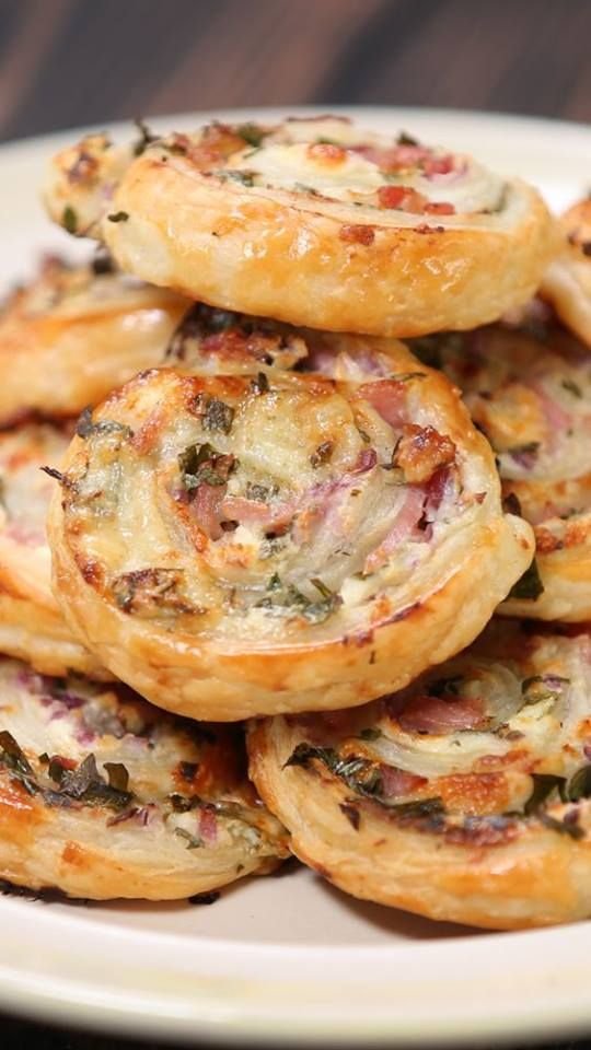 Cheese and Bacon Wheels