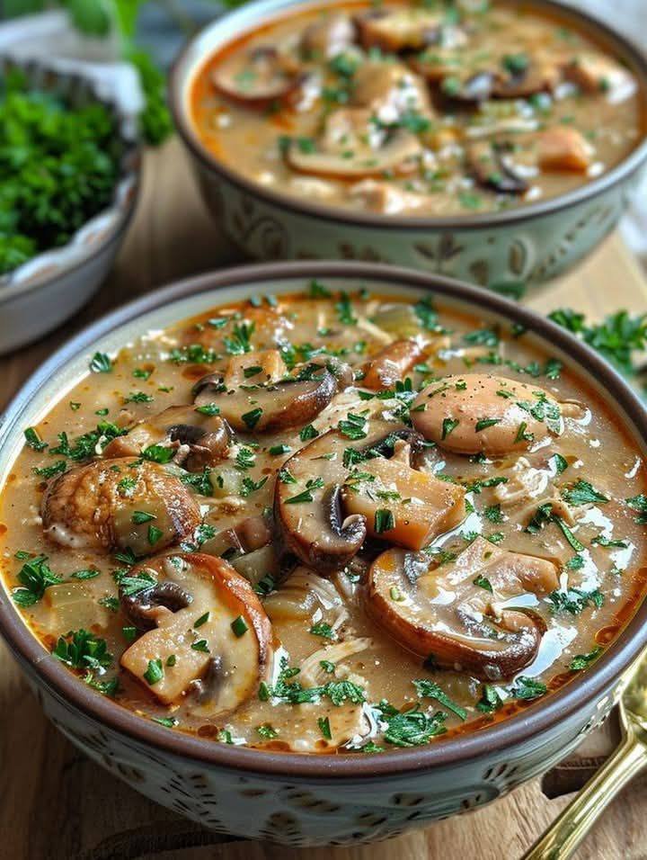 Chicken and Mushroom Soup
