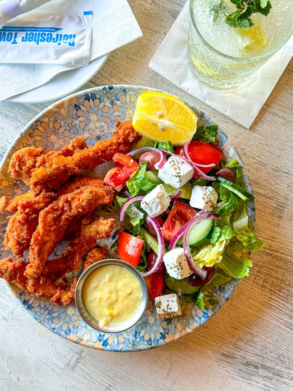 Creamy Lemon Salad Dressing