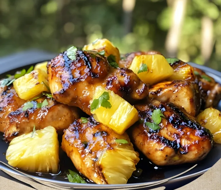Honey Pineapple Grilled Chicken