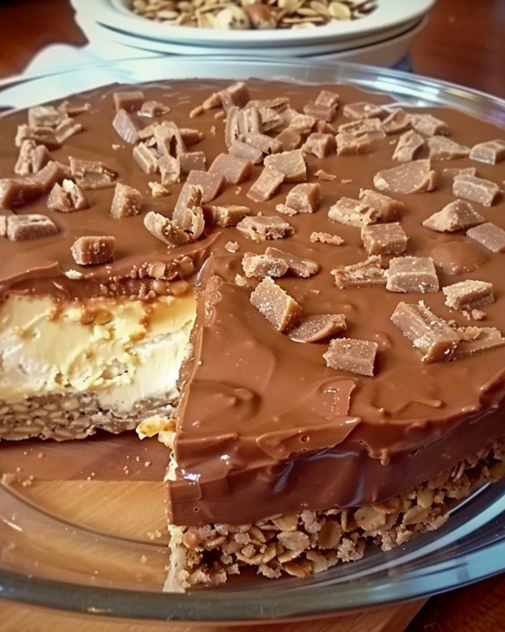 No-Bake Cookie Cake