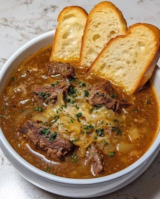Onion and Beef Soup