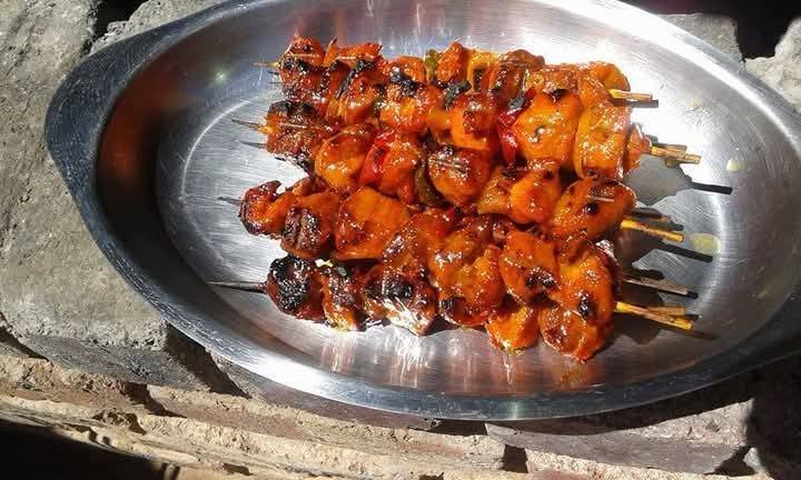 Chicken Sosaties with Chili Marinade