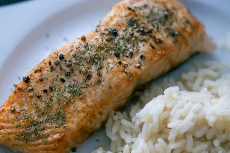 Garlic and Dijon Baked Salmon