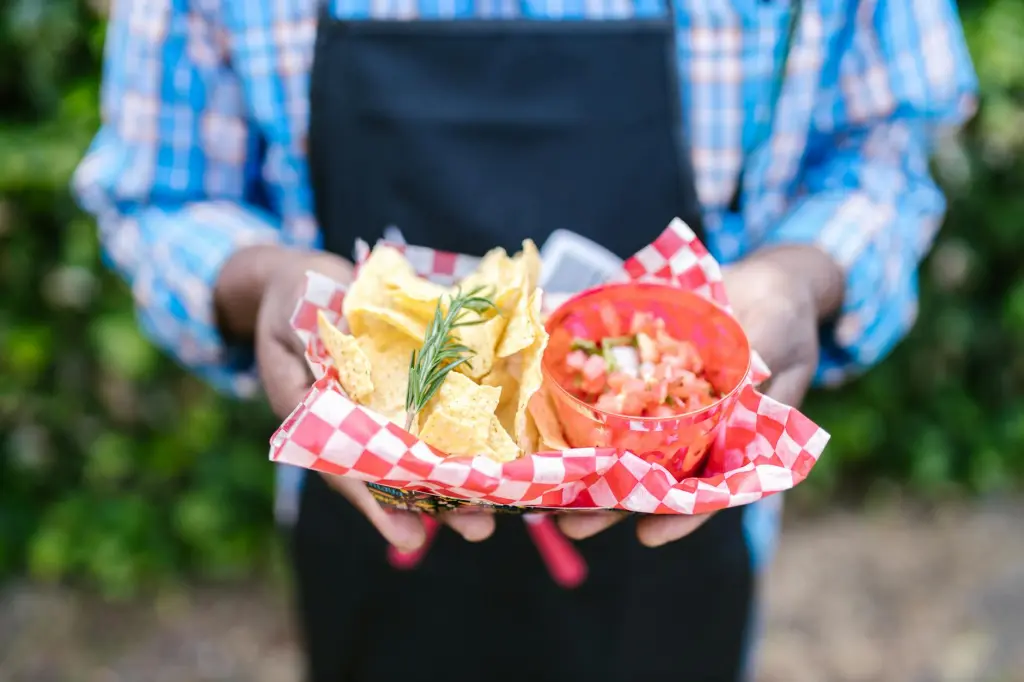 Tortilla Chips and Fresh Salsa