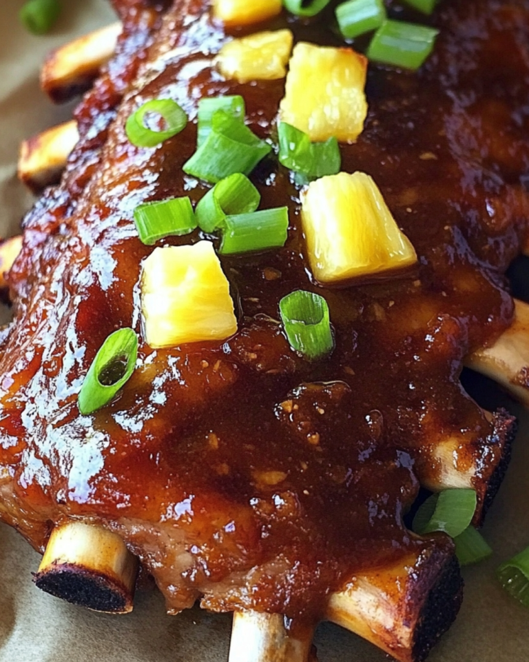 Crock Pot Hawaiian Ribs