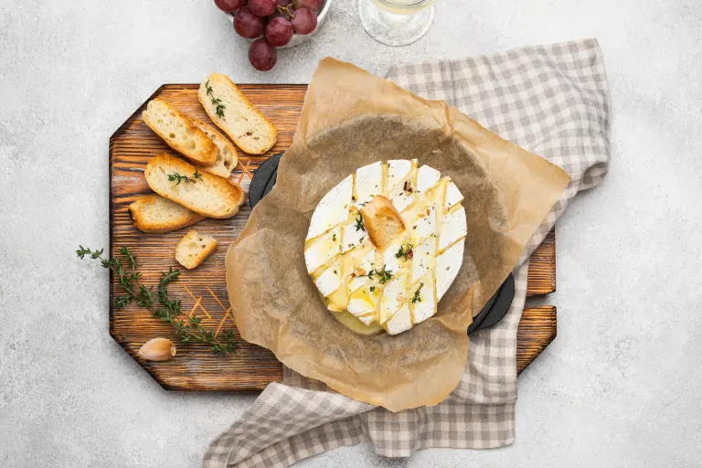 Honey and Thyme Baked Brie