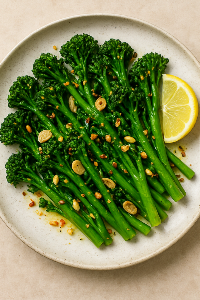 Sautéed Broccolini with Garlic