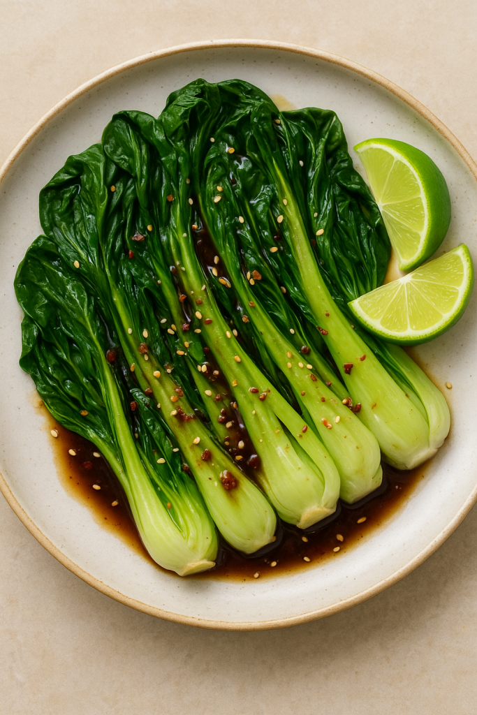 Steamed Bok Choy