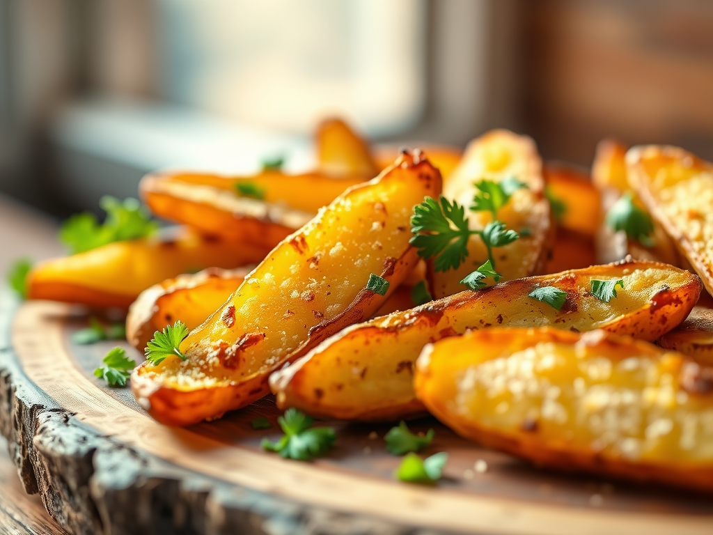 Baked Potato Wedges