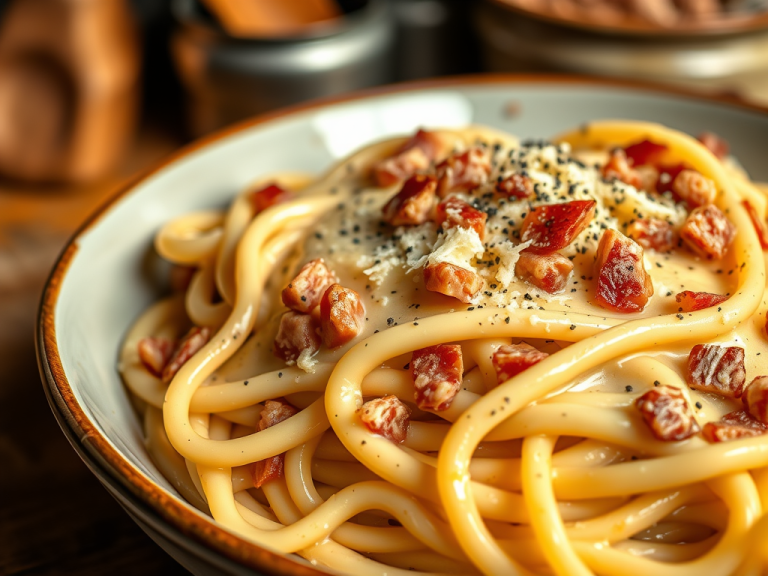 Creamy Carbonara-Inspired Pasta