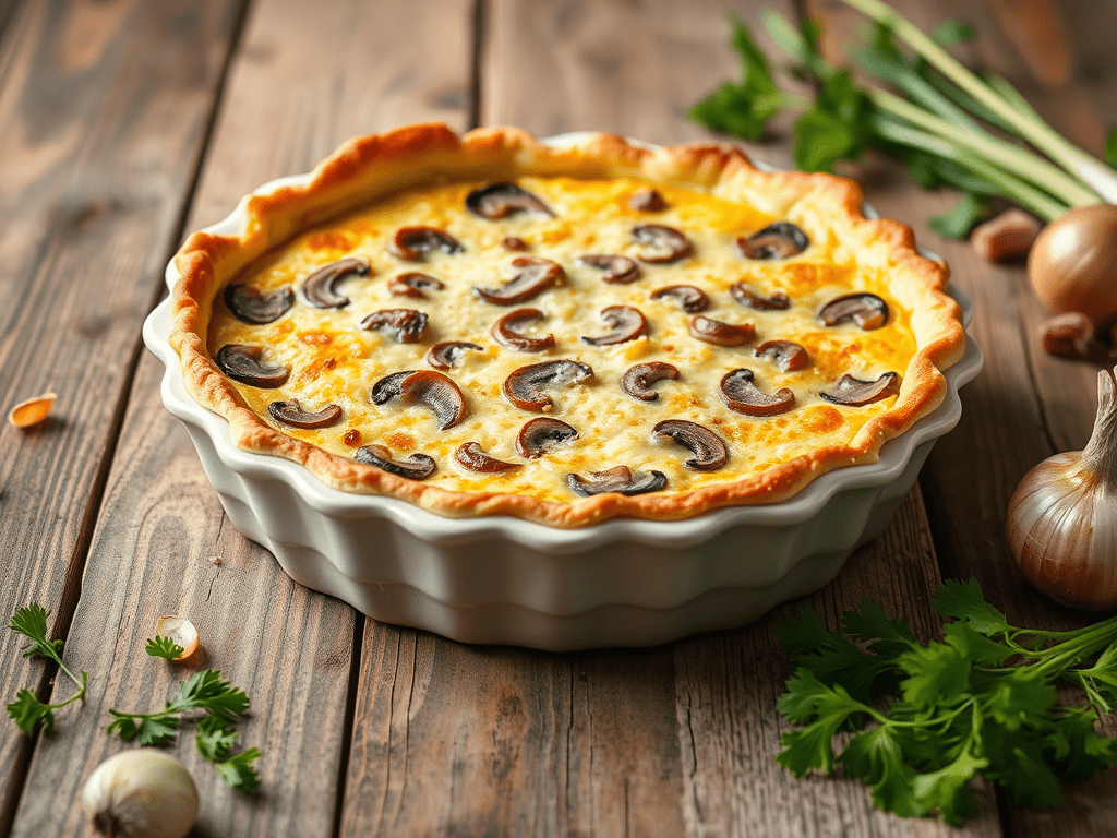 Creamy Biltong Quiche