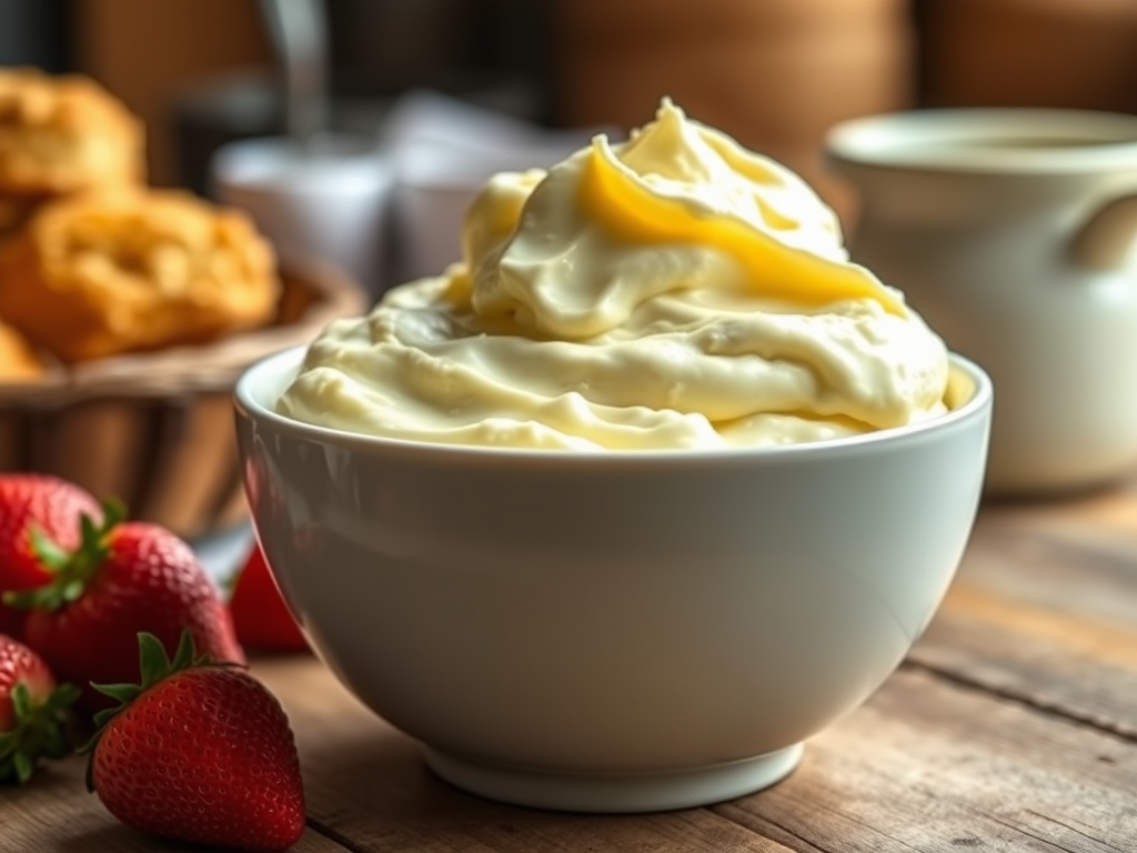Homemade Clotted Cream