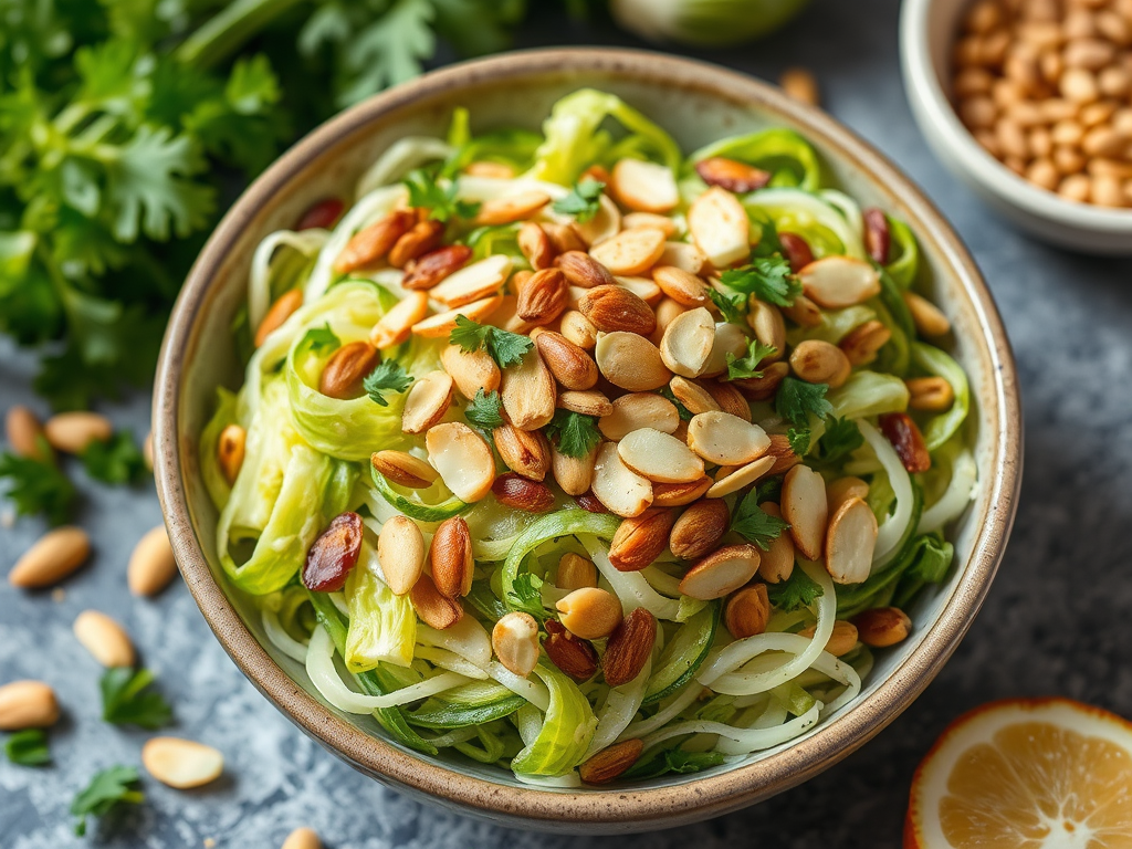 Shaved Brussels Sprouts Slaw