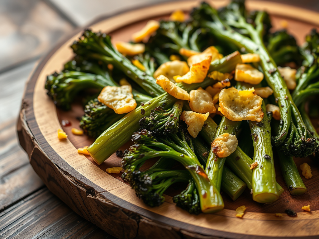 Charred Broccolini with Lemon Zest