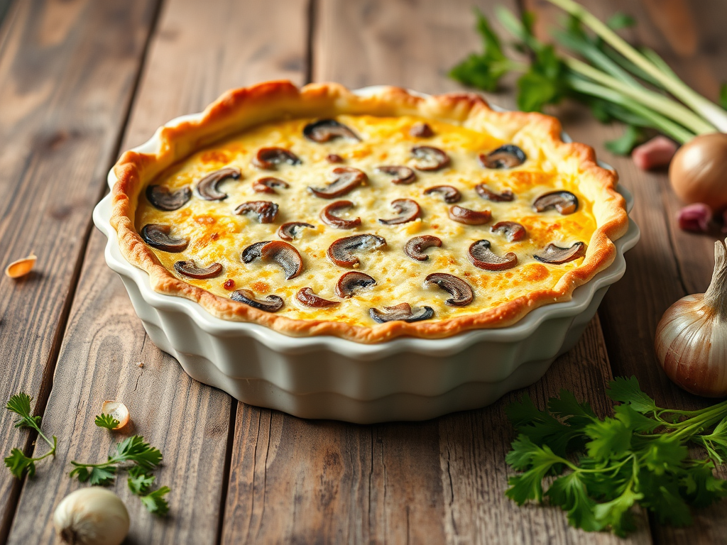 Creamy Biltong Quiche
