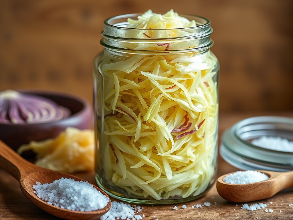 Homemade Sauerkraut