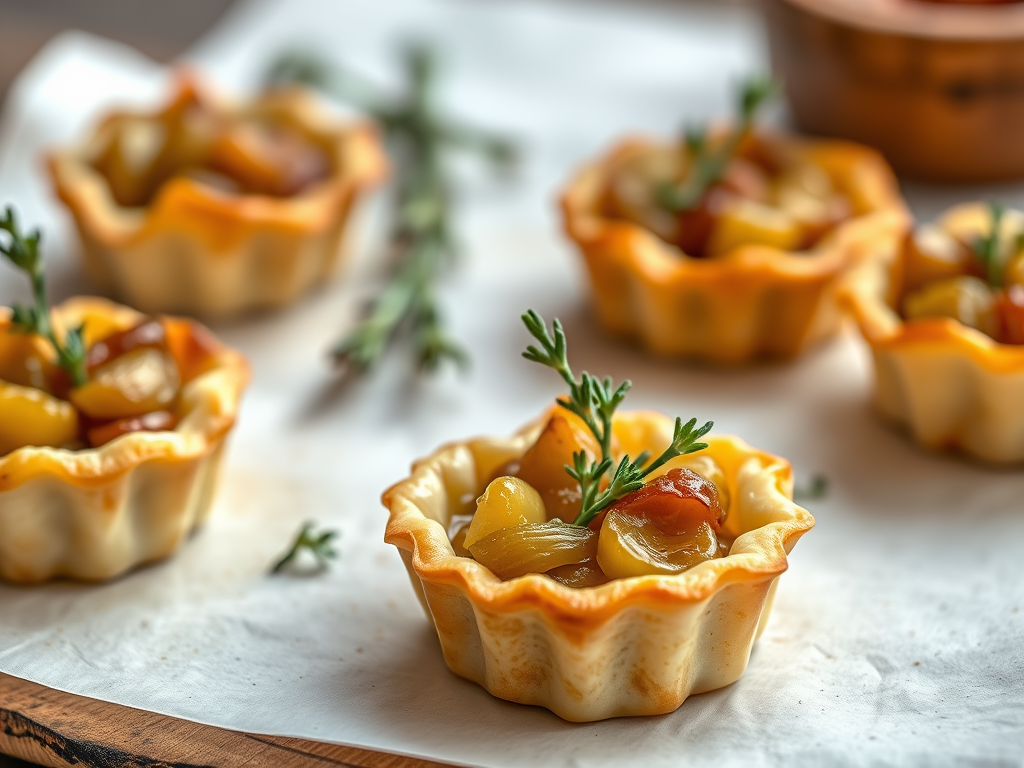 Mini Gruyère Tartlets