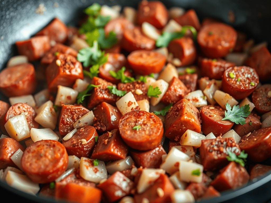 Cooked Chorizo