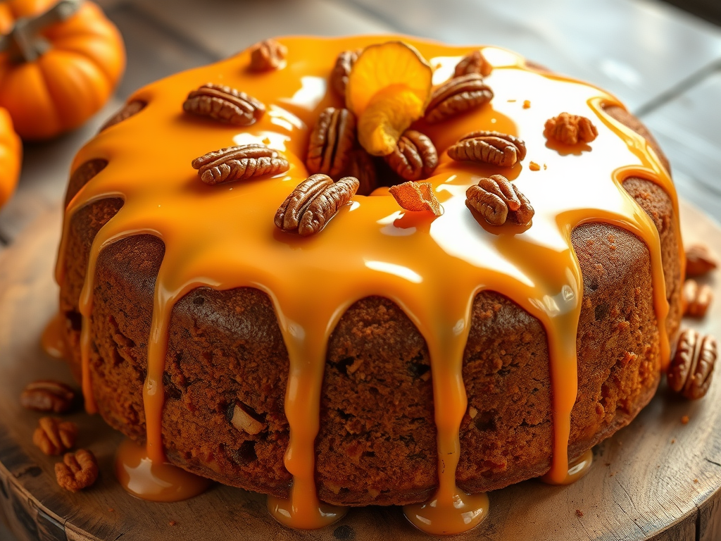 Spiced Sweet Potato Cake