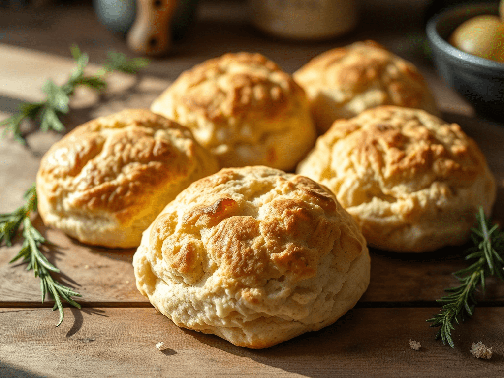 Herb and Cheese Scones