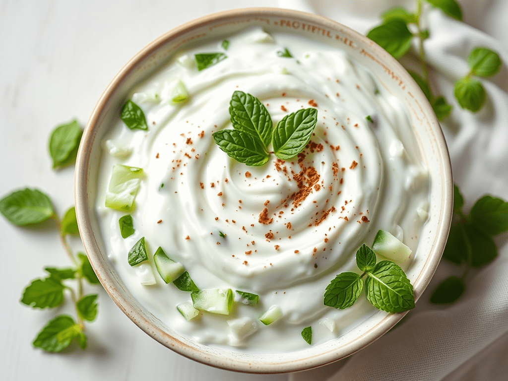 Cucumber-Mint Raita