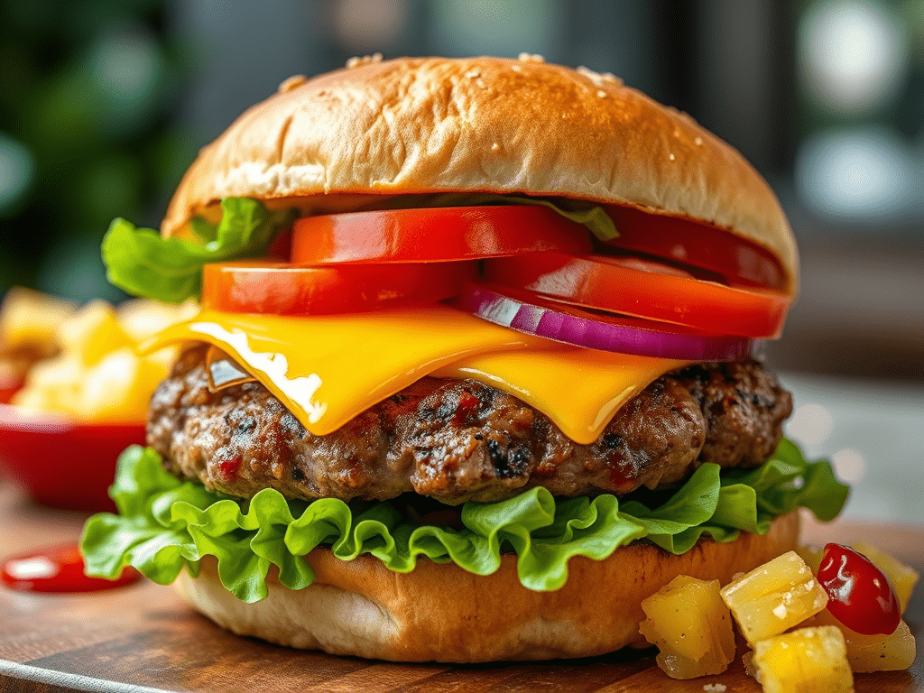 Traditional Beef Burger