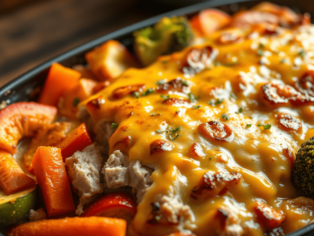 Turkey and Vegetable Bake