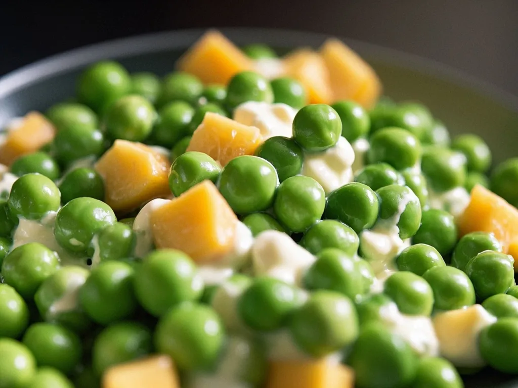 Pea and Cheese Salad