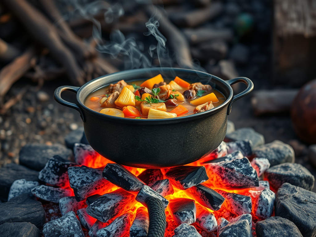 Oxtail Potjie