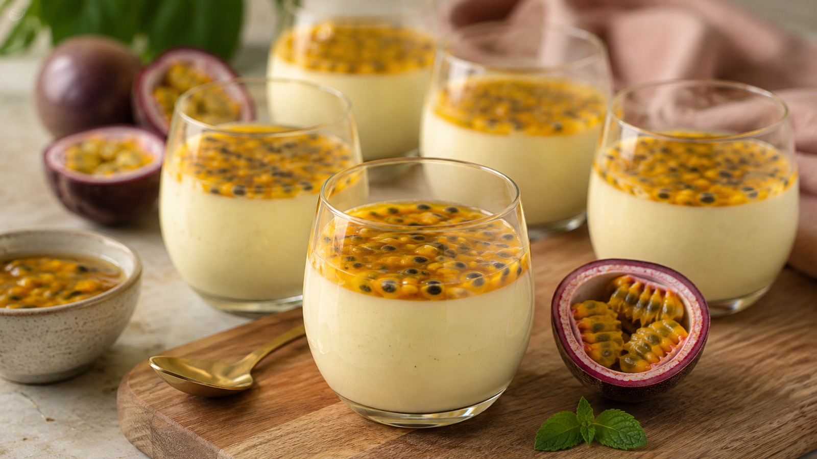 Passionfruit Panna Cotta