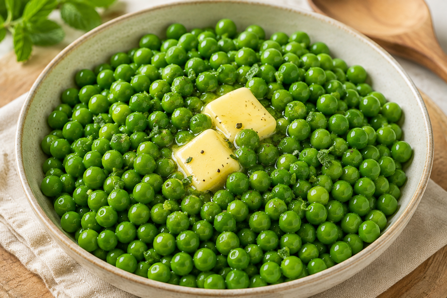 Buttered Peas