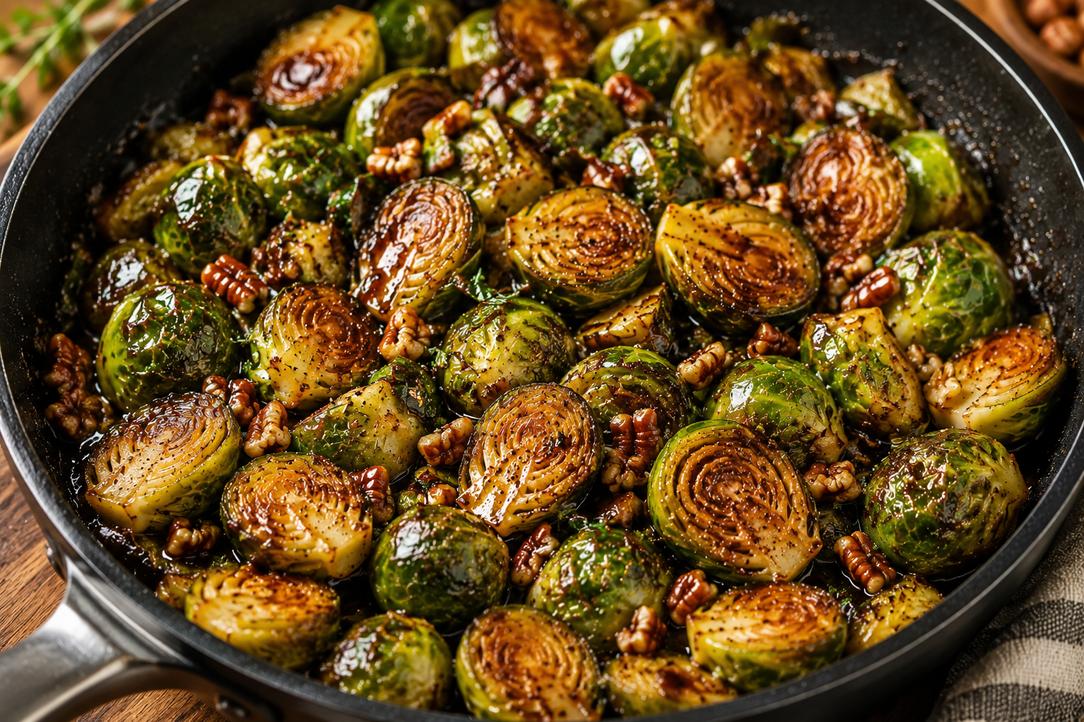 Caramelized Brussels Sprouts